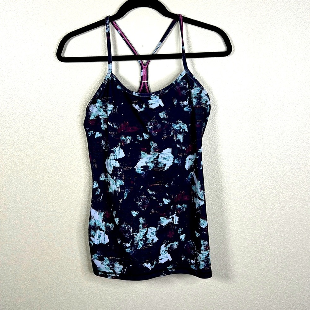 Lululemon Workout Sports Top with Built In Padded Bra